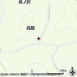 福島県石川郡石川町板橋高原74周辺の地図