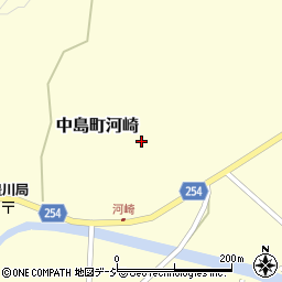 石川県七尾市中島町河崎イ周辺の地図
