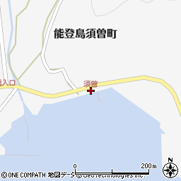須曽周辺の地図