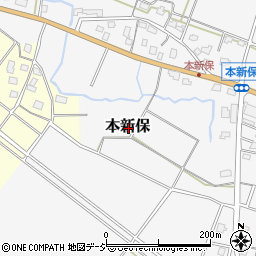 新潟県上越市本新保周辺の地図