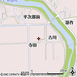 福島県いわき市四倉町戸田寺田周辺の地図