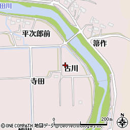福島県いわき市四倉町戸田古川周辺の地図