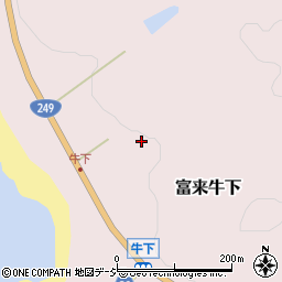 石川県羽咋郡志賀町富来牛下ニ2-112周辺の地図