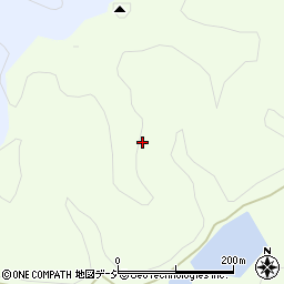 福島県白河市東栃本楮ヶ嶽周辺の地図