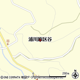 新潟県上越市浦川原区谷周辺の地図