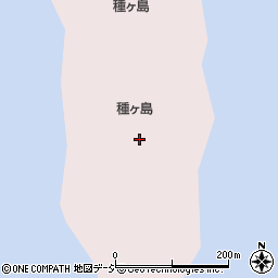 種ケ島周辺の地図