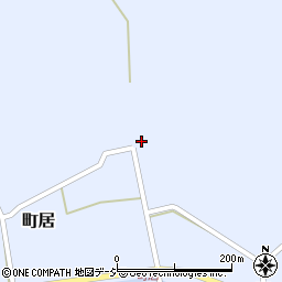 石川県羽咋郡志賀町町居リ周辺の地図