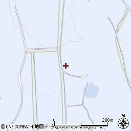 福島県白河市東上野出島（羽黒）周辺の地図