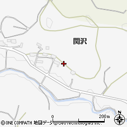 福島県浅川町（石川郡）里白石（関沢）周辺の地図
