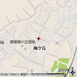 福島県いわき市四倉町梅ケ丘周辺の地図