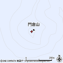 門倉山周辺の地図
