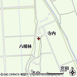 福島県いわき市小川町下小川八幡林周辺の地図