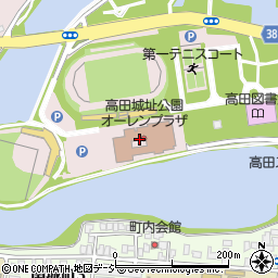 高田城址公園オーレンプラザ　ホール周辺の地図