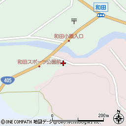 新潟県上越市安塚区和田737周辺の地図