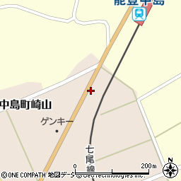 昭和建設株式会社　七尾営業所周辺の地図