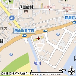 道の駅よつくら港周辺の地図