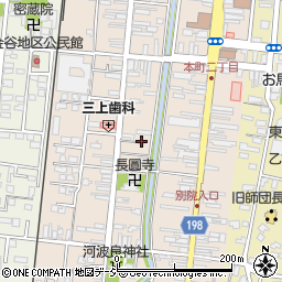 須賀稲荷神社周辺の地図