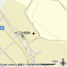 新潟県十日町市中村周辺の地図