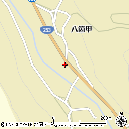 新潟県十日町市八箇甲263周辺の地図