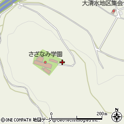 福島県西白河郡西郷村小田倉大清水389-1周辺の地図