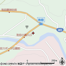 新潟県上越市安塚区和田754周辺の地図