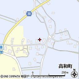 新潟県上越市高和町522周辺の地図