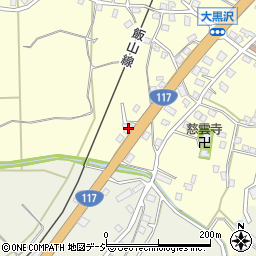 新潟県十日町市大黒沢134周辺の地図