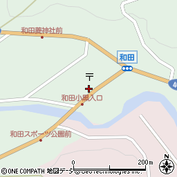 新潟県上越市安塚区和田497周辺の地図