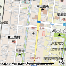 加藤園周辺の地図