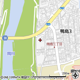 関川地区中央管理所周辺の地図