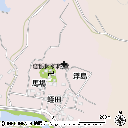 福島県いわき市四倉町戸田浮島周辺の地図