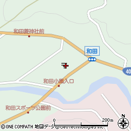 新潟県上越市安塚区和田2404周辺の地図