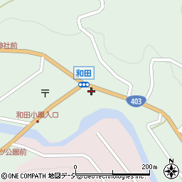 新潟県上越市安塚区和田773周辺の地図