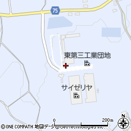 福島県白河市東上野出島中山周辺の地図