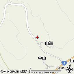 福島県西郷村（西白河郡）小田倉（山道林中）周辺の地図