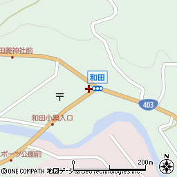 新潟県上越市安塚区和田2380周辺の地図