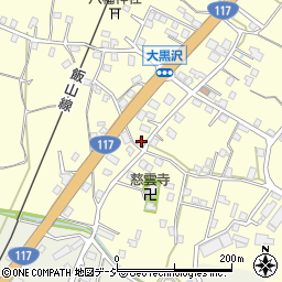 新潟県十日町市大黒沢200周辺の地図