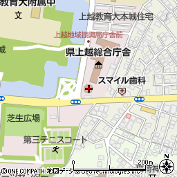 新潟県上越市本城町5-3周辺の地図