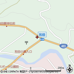 新潟県上越市安塚区和田2382-1周辺の地図