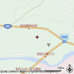 新潟県上越市安塚区和田476周辺の地図