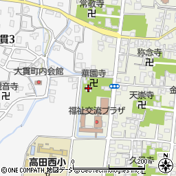 華園寺周辺の地図