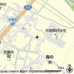 新潟県十日町市大黒沢1276周辺の地図
