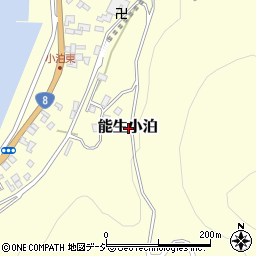 〒949-1351 新潟県糸魚川市能生小泊の地図