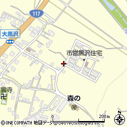 新潟県十日町市大黒沢1266周辺の地図