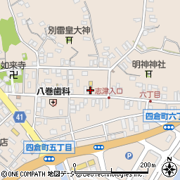 面川商店周辺の地図