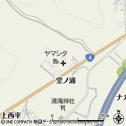 株式会社ヤマシタ　白河工場周辺の地図