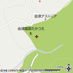 会津高原たかつえスキー場周辺の地図