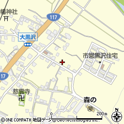 新潟県十日町市大黒沢1275周辺の地図