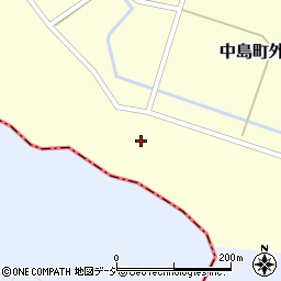 石川県七尾市中島町外原イ周辺の地図