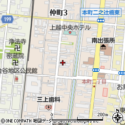 有限会社川崎商店　精米所周辺の地図